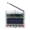 Сделай сам FM-радио 87–108 МГц ЖК-дисплей Цифровой радиоприемник со светодиодным мигающим светом для образовательного проекта Предварительно собранный