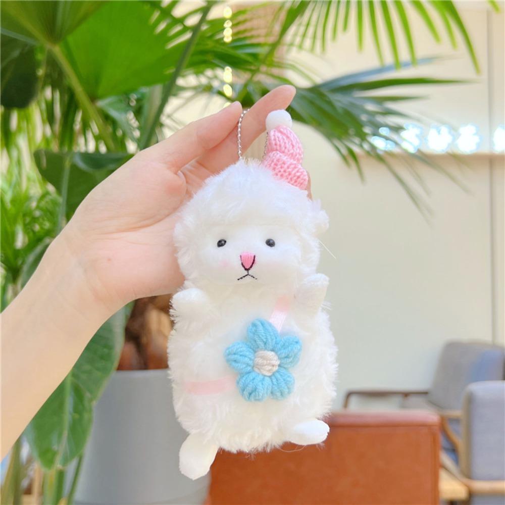 Милый брелок плюшевый овечка подвеска новая овечка кукла сумка подвеска подарки
