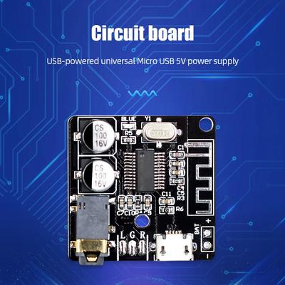 1-10 шт. VHM-314 Плата Bluetooth-аудиоприемника Bluetooth 5.0 Беспроводной стереомузыкальный модуль 3,7-5 В Плата декодера без потерь