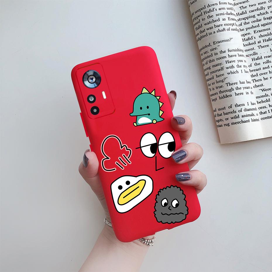 Чехол для Xiaomi 12T Мягкий силикон Милый кот Мультяшный Защитный чехол для Xiaomi 12T Pro 5G Чехлы для телефона Mi 12 T 12TPro 2022 Fundas
