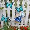 Iron Butterflies Wall Decoration Home Living Outdoor Room Bathroom Indoor Office Metal Wall Art
