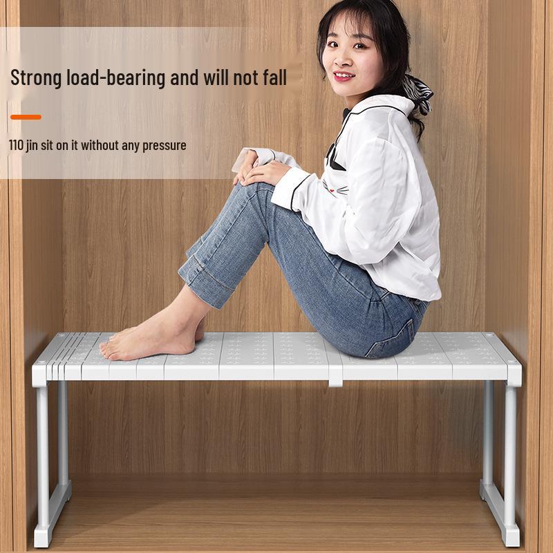 Выдвижной органайзер для кухонной мойки: Многофункциональная многоярусная полка для хранения