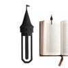 3D Printed Castle Tower Bookmarks Funny Page Holder Clip Novelty Cute Book Accessory for Women Men Teacher Teens, School Study