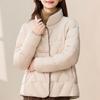 Casual Women's Winter Parkas Stand Collar Loose Warm Short Coats Thick Women Jackets