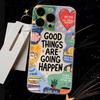 Вдохновляющие Слова Модный Мягкий Чехол Для Телефона Для iPhone 17 Pro Max 16 Pro 15 Plus 14 13 mini 12 11 16E 17 Air Чехол