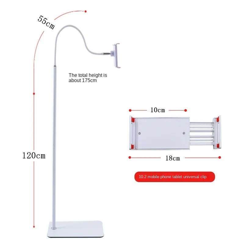 Кровать Напольная подставка Держатель для планшета Гибкая ручка Кронштейн для мобильного телефона Тип смартфона Подставка для мобильного телефона Ipad Поддержка телефона