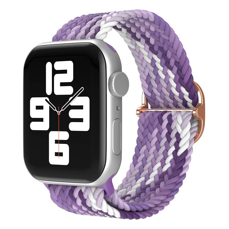 Плетеная петля Solo для Apple Watch Band 44 мм, 40 мм, 45 мм, 41 мм, 49 мм, 42 мм, 38 мм, эластичный браслет IWatch Series 7, 3 SE, 6, 8, ультра-ремешок для ремешка для наручных часов