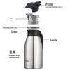 Zojirushi SH-HJ19C 1.9л Нержавеющая сталь Вакуумный термос