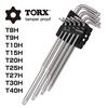 VESSEL Torx 8509TXH Гаечный ключ с защитой от выкручивания, L-образный