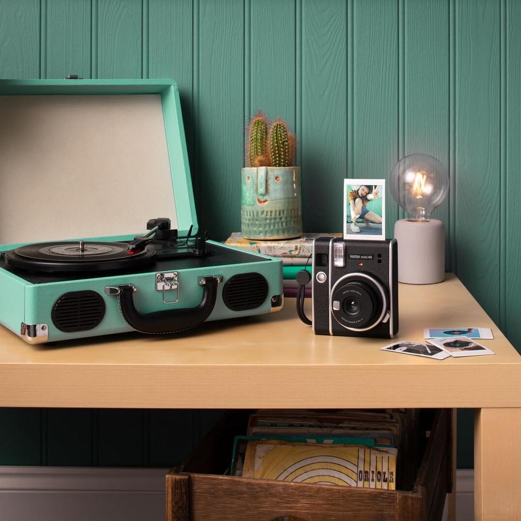 Fujifilm Instant Film Camera Instax Mini 40 Black Compact