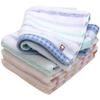 Imabari Towel Certified Face Towel Hiorie Border Jacquard Lyric Set of 4 Assorted 2 Colors 01 Made In Japan Imabari Brand Quick Dry Cotton Cotton 100%