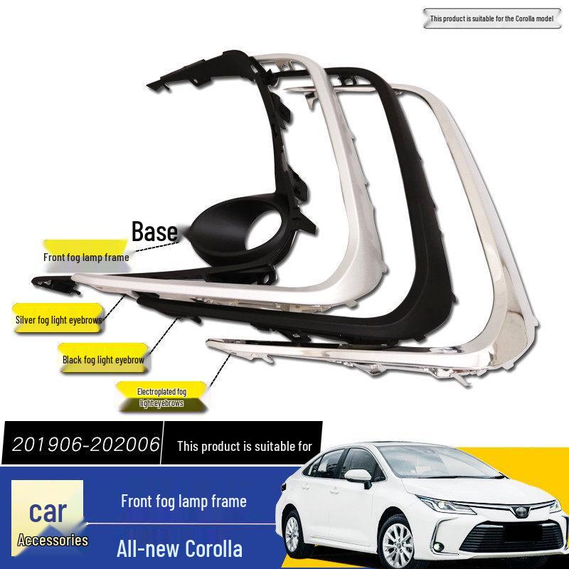 Corolla 19-25 Декоративная полоса для крышки и рамки передней противотуманной фары