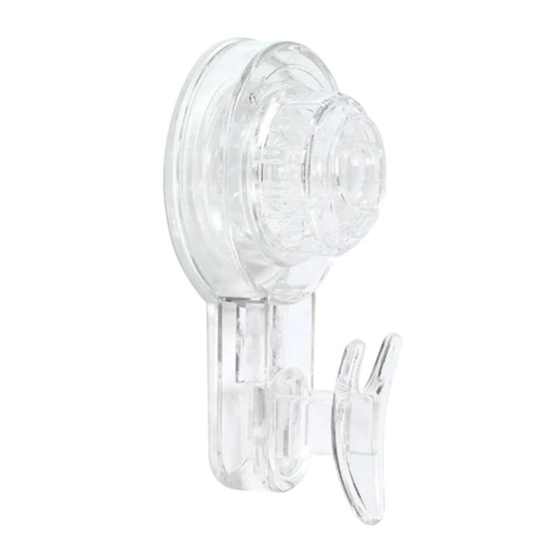 1Pc Removable Suction Cup Hook Vacuum Strong Hook Up Household Movable Finishing Hook Towel Hanger Bathroom Kitchen Organizer Creative