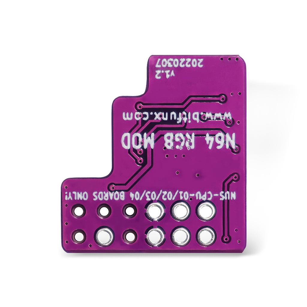 Игровые аксессуары THS7374 Комплект мода усилителя для N64 NTSC Модуль вывода RGB Игровая консоль RGB Мод Чип Замена