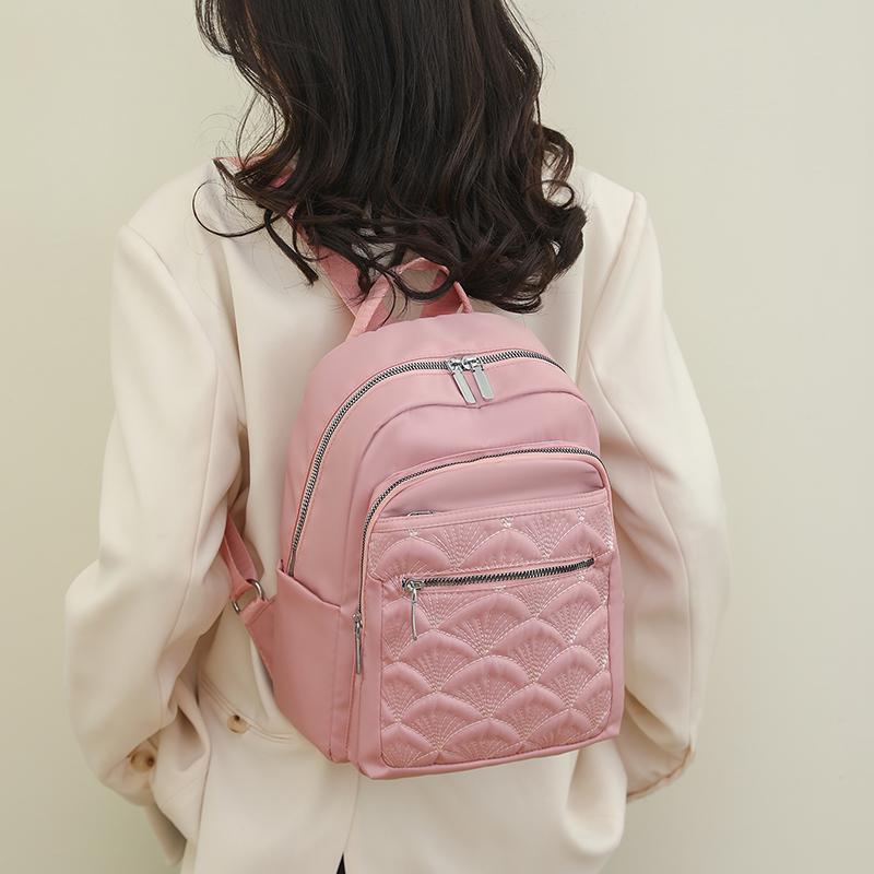 Женский нейлоновый рюкзак, легкий рюкзак для пригородных поездок, школьная сумка