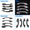 Car Door Handle Cover Trim For Mercedes Benz A B C E Class GLE GLS CLA GLC GLA X253 W213 W205 W247 W177 V177 A180 A200 A250 LHD