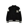 New MLB College Style Series Baseball Jacket Unisex Black 3AJPV0934-50BKS