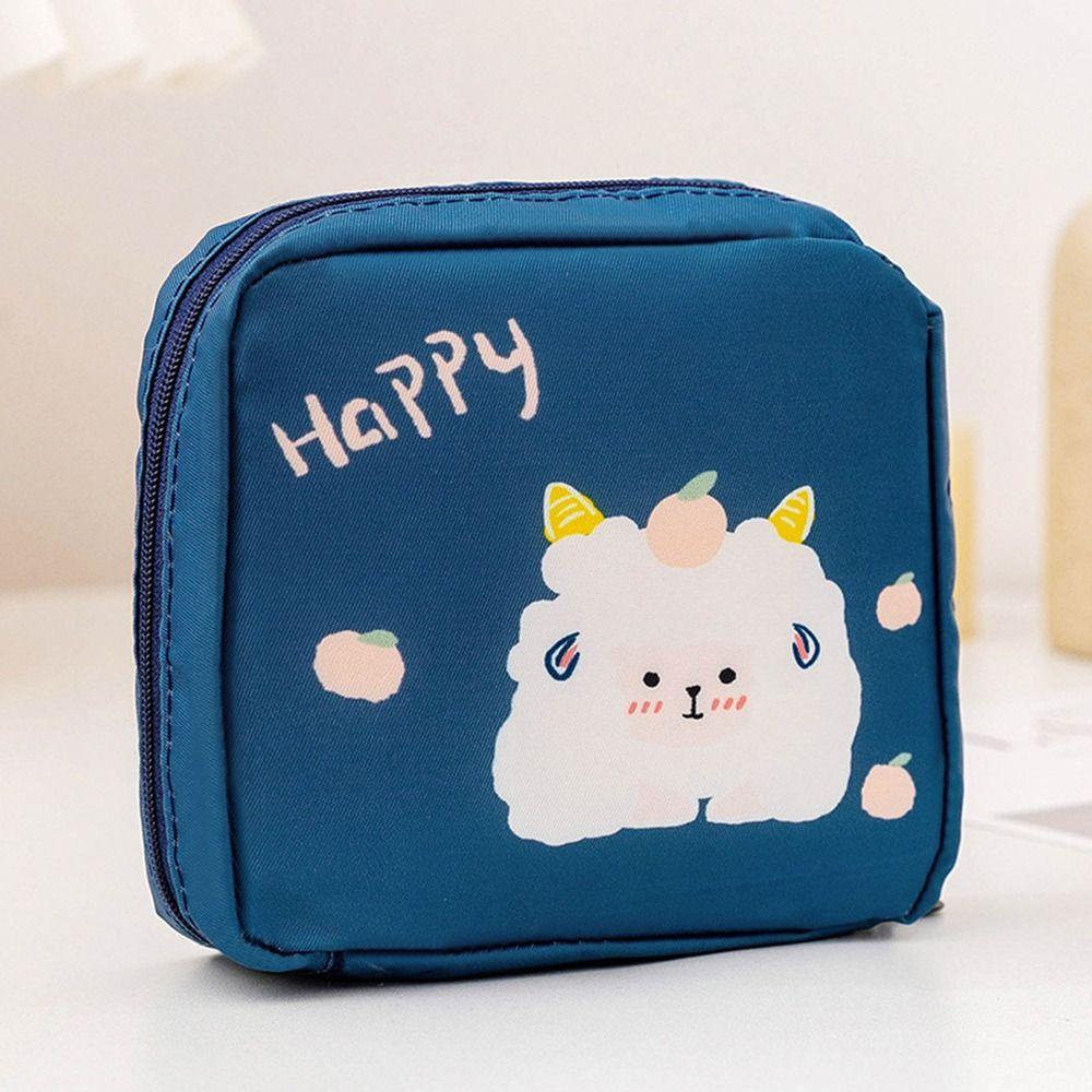 Makeup Storage Tampon Holder Zipper Sanitary Napkin Bag Sanitary Pads Bag Coin Purse Storage Bag