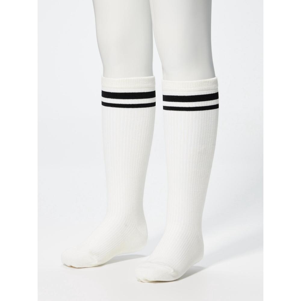 Uniqlo Kids High Socks 3p Line
