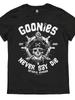 Прочная хлопковая унисекс футболка Goonies Never Say Die