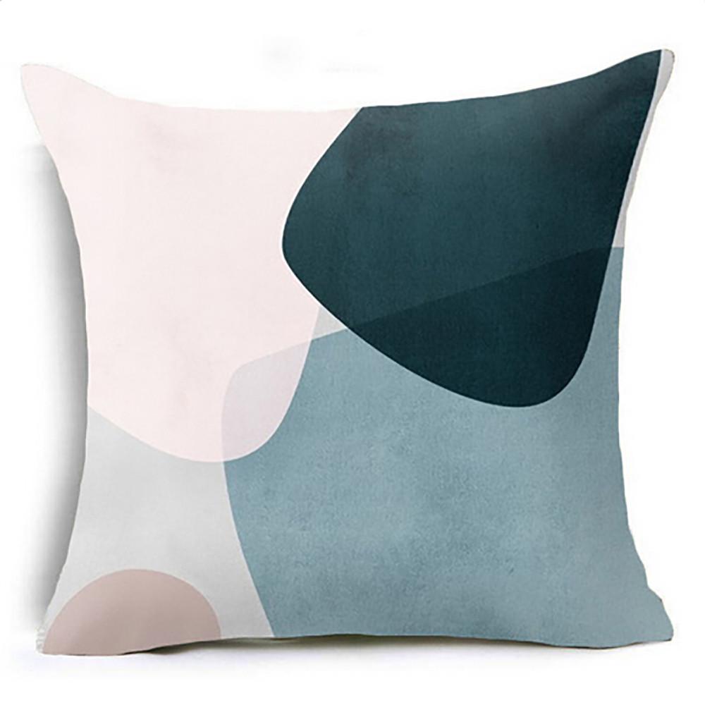 Geometric Pillow Case Waist Cushion Cover Sofa Home Decor