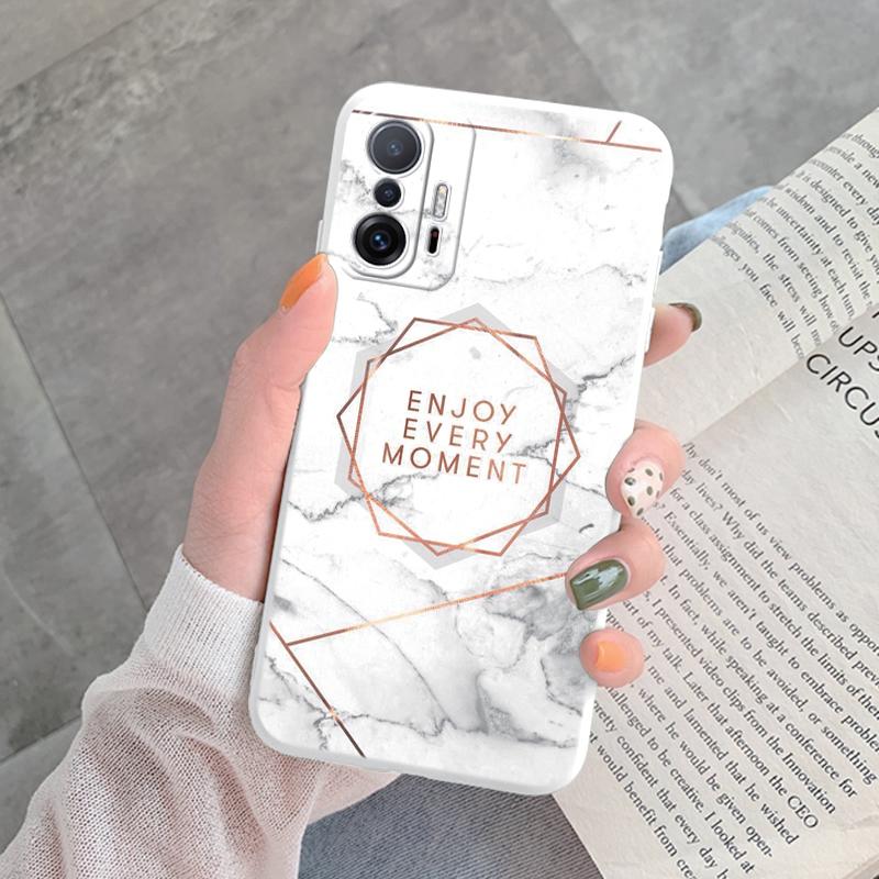 Marble Pattern Phone Case For Xiaomi 11T Pro Mi11T Pro Protective Cover Case Soft Silicone Funda For Xiaomi Mi 12T 13T TPU Coque