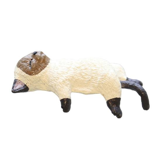 Миниатюрная фигурка кота Yousheng, коллекционная фигурка котенка, украшение на торт, настольная миниатюрная скульптура кота для стола, книжной полки, автомобиля, подарок для детей, любителей кошек