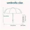 1pc Umbrella Corporation Logo Automatic Opening Folding Umbrella - Portable 3-Fold Design with Iron Frame - Outdoor, for Fans, Travelers, Daily U
