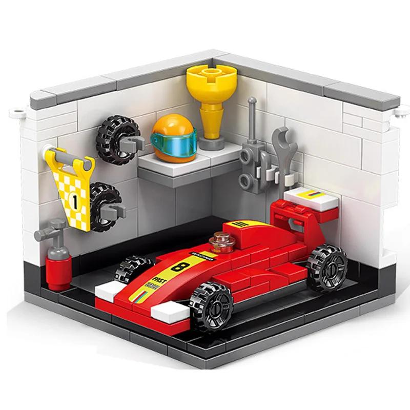 Dreams House Racer Car Doctor Painter Musician Scientist Pastry Chef Cameraman Astronaut Building Blocks Kit Brick M