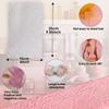 10pcs Microfiber Dish Cloths Multi-Purpose Double-Sided Dishwashing Towels Absorbent Kitchen Cleaning Rags