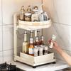Miling Rotating Pull-Out 2-Tier Spice Rack