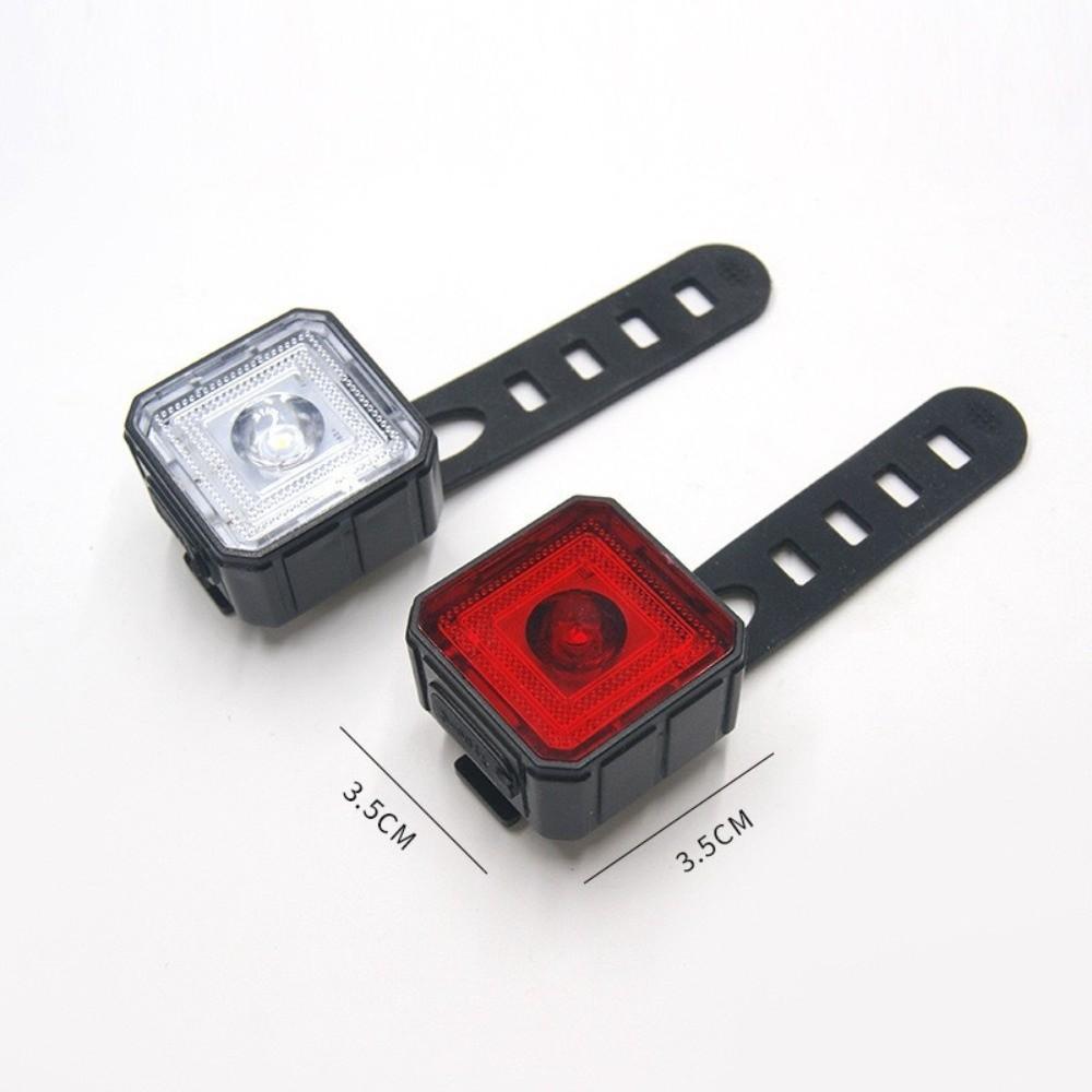 Quick Charging Bicycle Brake Tail Light High Brightness Cycling Accessories  Night Cycling