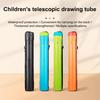 Telescopic Painting Tube Waterproof Art Transport Storage Holder for Document Artwork Drawing