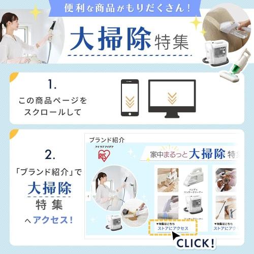 IRIS OHYAMA Rechargeable Handy Washer White