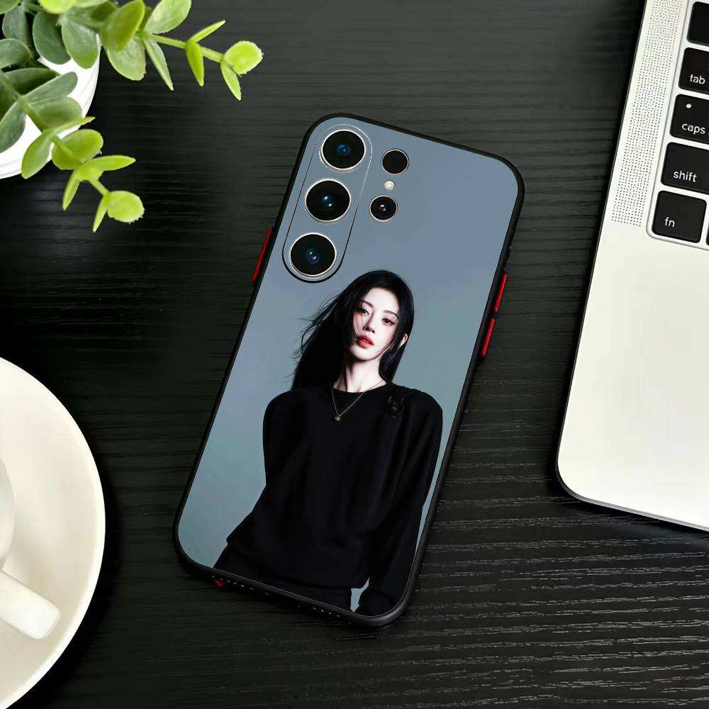 Чехол для телефона Ju Jingyi P- Kiku для Samsung S26, S25, S24, S23, S22, S30, S21, Ultra, Plus, FE 5G Черный Мягкая крышка