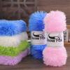 98g/Roll Solid Color Soft Knitting Yarn DIY Crafting Silk Thread Winter Warm For Sweater Hat Scarf Gloves