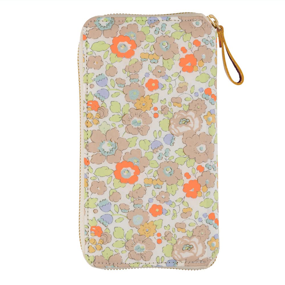 Планер Hobonichi 2023 Weeks Обложка LIBERTY, ТКАНИ/Betsy (Неоновый бежевый)