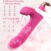 3 in 1 Clitoris Sucking Retractable Stimulator APP Vibrator Dildo Vaginal G-spot Powerful Vibration Massager Adult Female Toy