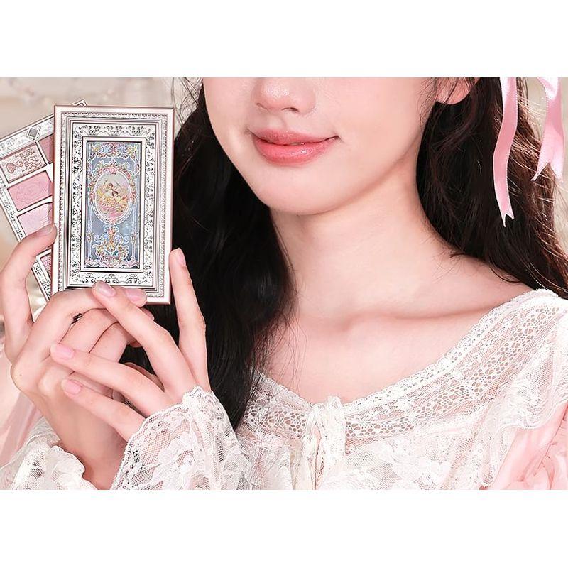 CHEERFLOR - Палитра теней для век с рамкой Brilliant Secret Series, 10 цветов - 3 типа