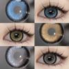 Colored Contact Lens For Eyes DIAMOND Series Color Contact Lens Eye Contacts Colored Cosmetic Lenses Yearly 2pcs/pair