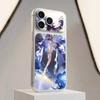 Наклейка-скин на заднюю панель Genshin Impact Коломбина для IPhone 17 Pro 17 Pro Max