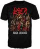 The Latest Hot-selling Popular Slayer Reign In Blood Loose Breathable Men's and Women's Same Round Neck Cotton T-shirt