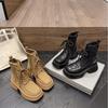Женские ботильоны Осень 2022 Модная обувь Женские ботинки на платформе Женские удобные ботинки для ходьбы