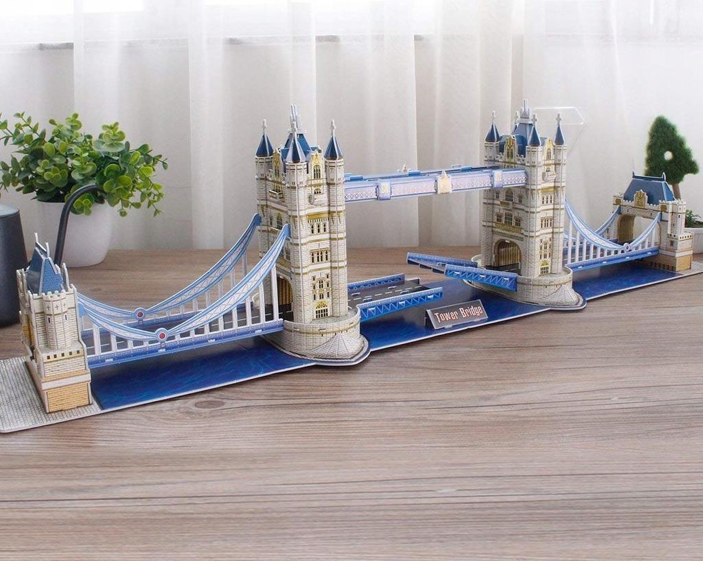 Cubic fun puzzle 3d przestrzenne tower bridge london 120 elementów ds0978h