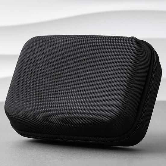 Портативный Storage Box, Жесткая цифровая сумка для хранения из EVA, с двухслойной подкладкой с перегородками и сетчатыми карманами, Защитный чехол для организации кабелей