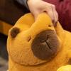 Capybara Plush Doll Pillow Soft Kawaii Stuffed Animal Toy for Kids Adults Capybara Hugging Capybara Cuddly Rodents Doll Gift for Birthdays Valentines