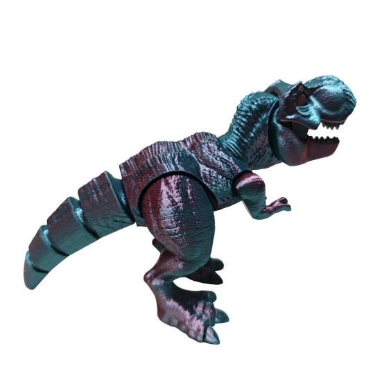 3D-печатная фигурка динозавра с подвижными суставами Фигурка тираннозавра Сочлененная модель динозавра Игрушка Главная