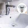 Strainer Hair Catcher Bathroom Sink Plug Basin Spring Core Basin Drain Filter Pop-Up Bounce Core