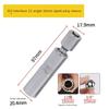 Spark Plug Socket Wrench Adapter 14mm16mm Set Universal Joint with Magnetic Flexible Socket Thin Wall 3/8" Drive Car Repair Tool