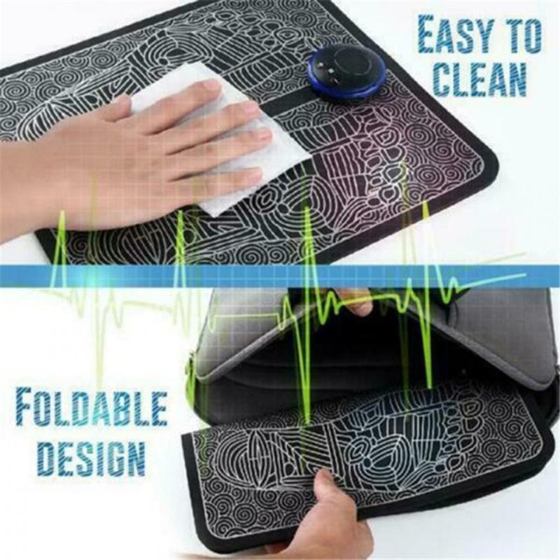 EMS массажер для ног, формирование ног, электрическая разминающая мышечная боль, расслабляющая массажная подушка